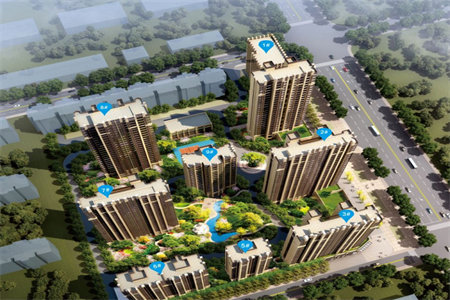 繁华新城现房套三双卫带附房6楼客厅双卧朝阳